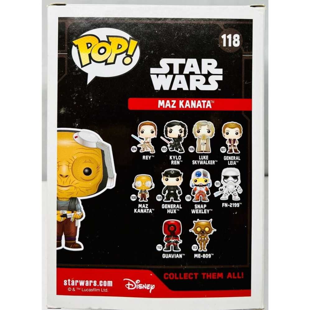 # 118 Maz Kanata - Star Wars vinyl figure collectible [Barcode 849803096137] - Main Image 4