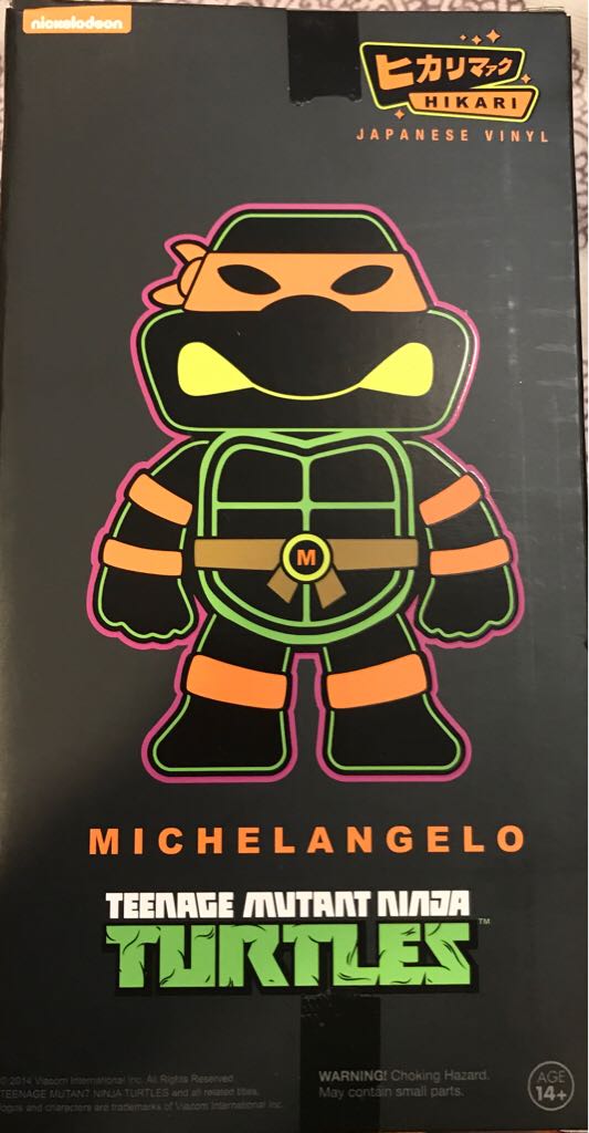 Hikari Michelangelo - Teenage Mutant Ninja Turtles vinyl figure collectible [Barcode 849803037574] - Main Image 2