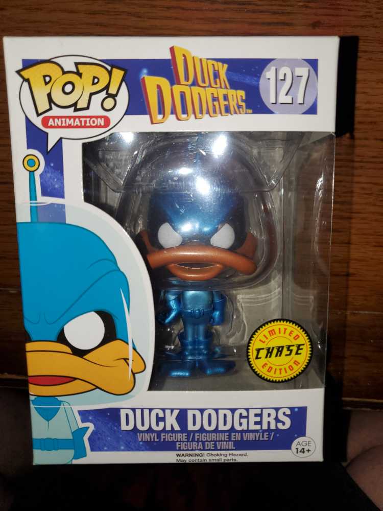 Duck Dodgers - Looney Tunes vinyl figure collectible [Barcode 849803098841] - Main Image 3