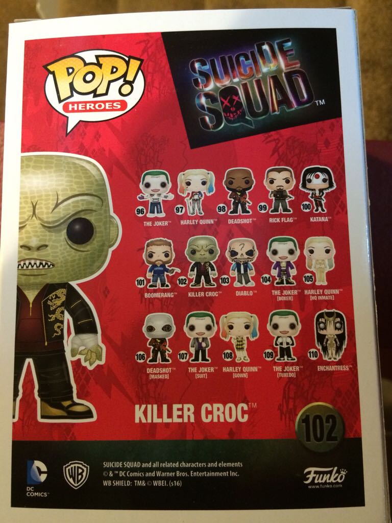 Killer Croc - DC Universe vinyl figure collectible [Barcode 889698111577] - Main Image 2