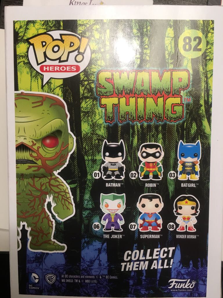 Swamp Thing $25 - DC Universe vinyl figure collectible [Barcode 889698110280] - Main Image 2