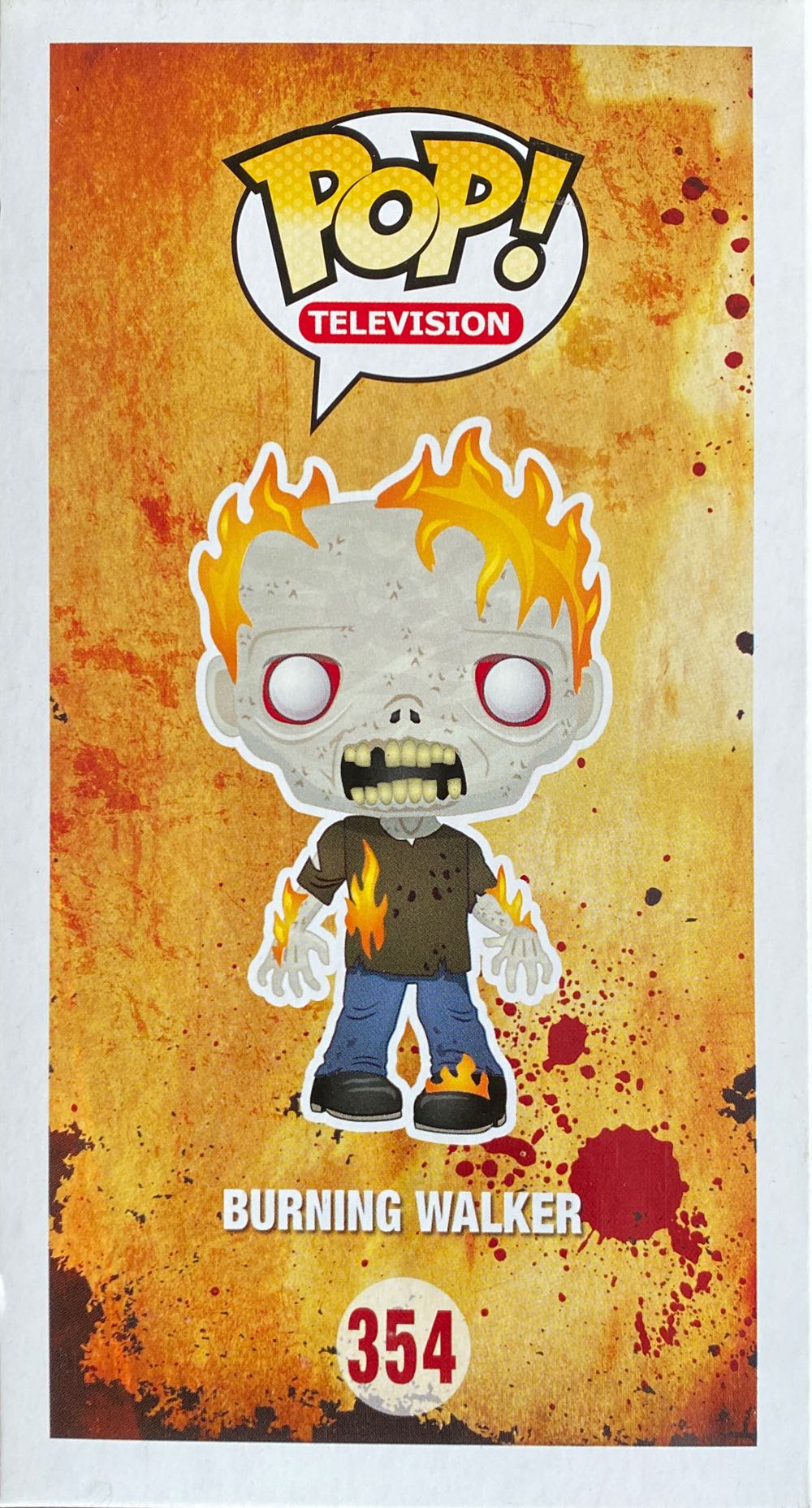Burning Walker - The Walking Dead vinyl figure collectible [Barcode 849803094850] - Main Image 3