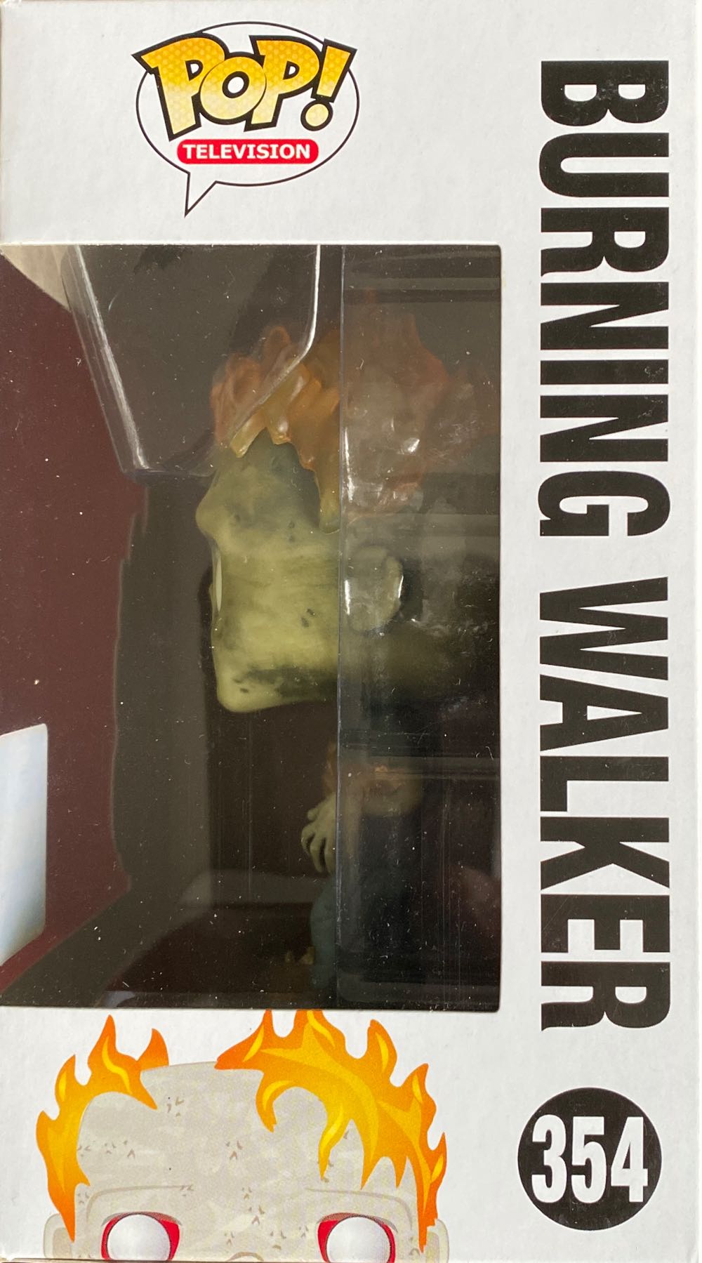 Burning Walker - The Walking Dead vinyl figure collectible [Barcode 849803094850] - Main Image 4