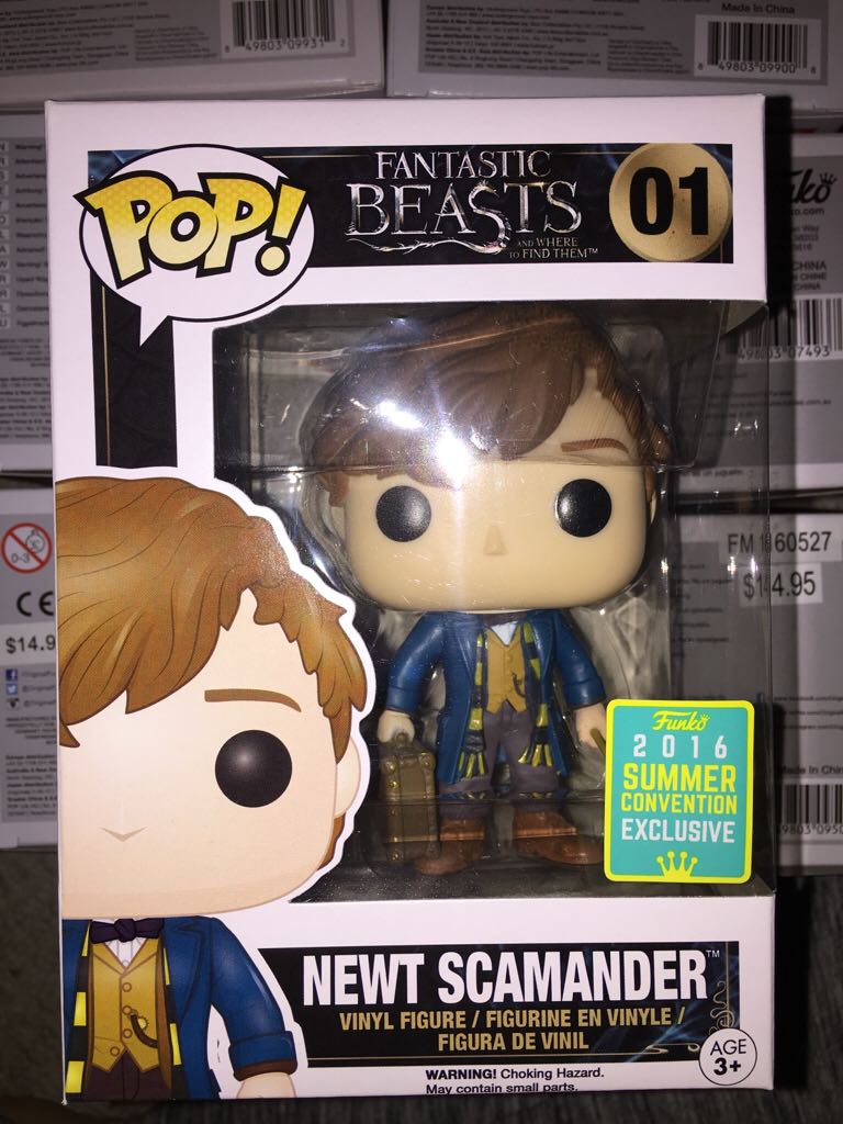 Funko Star Wars 2015 NYCC Clear Glitter Boba Fett Hikari Vinyl Figure