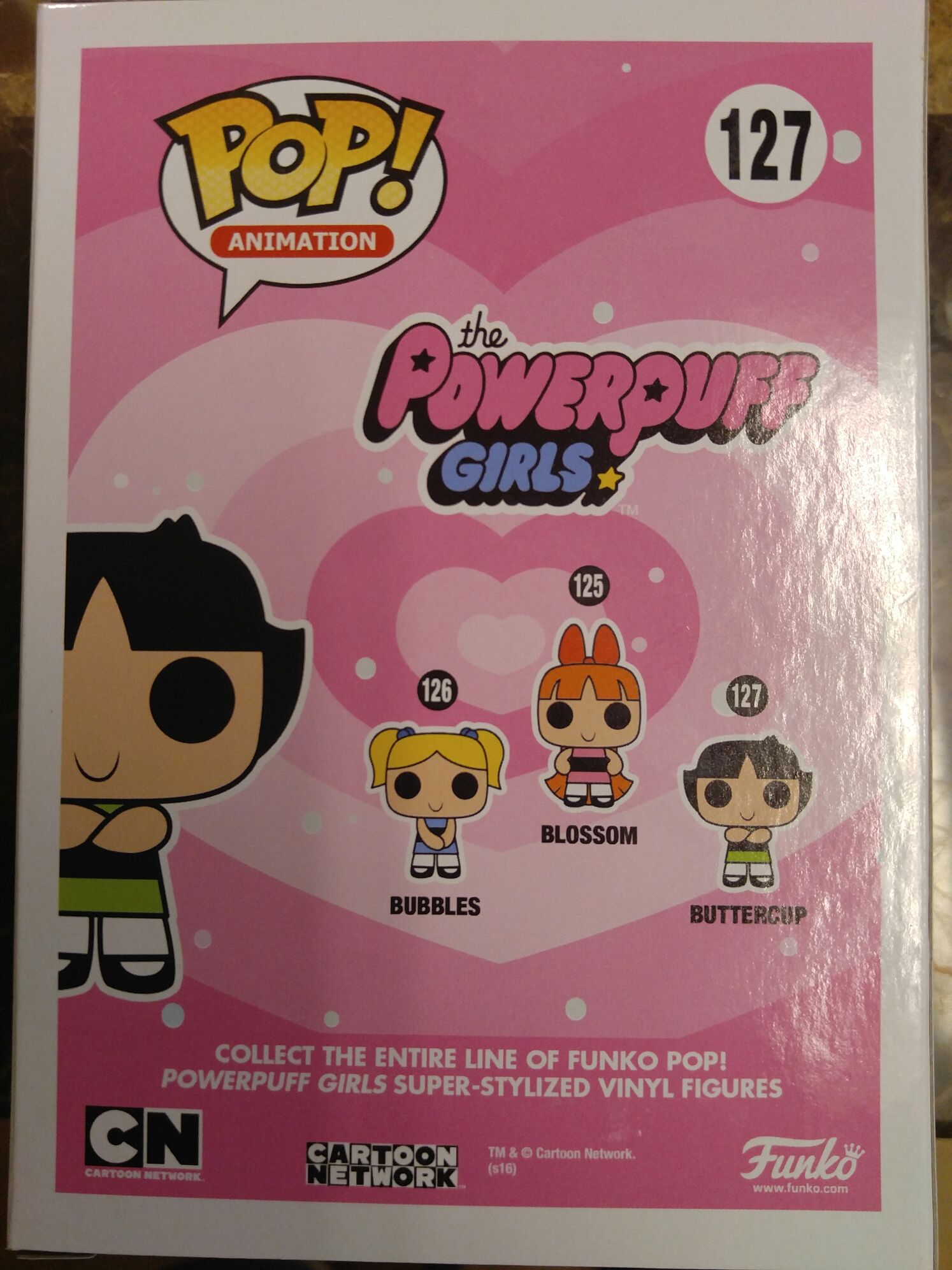 Buttercup - The Powerpuff Girls vinyl figure collectible [Barcode 849803098346] - Main Image 2