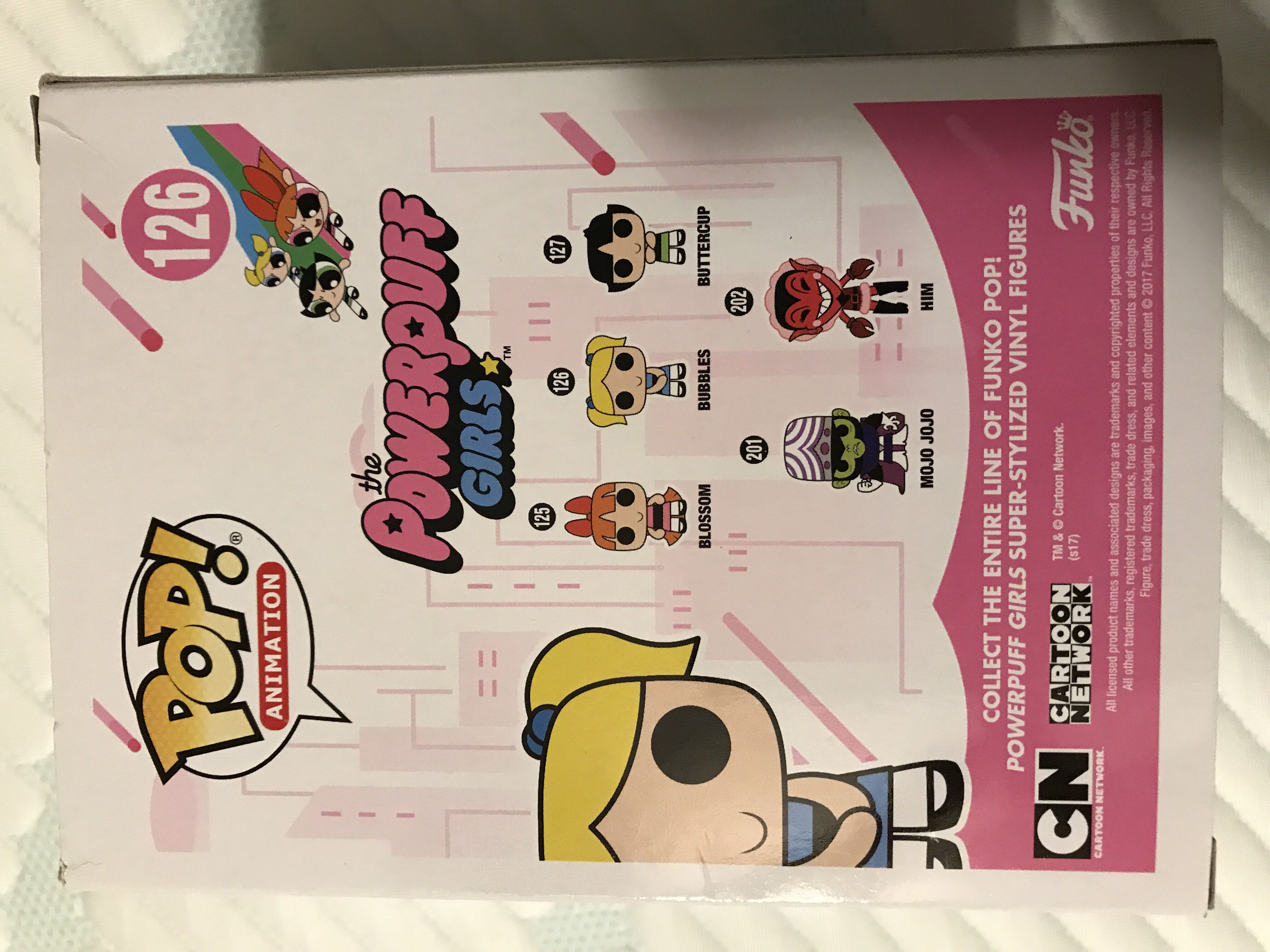 Bubbles - The Powerpuff Girls vinyl figure collectible [Barcode 849803098339] - Main Image 3