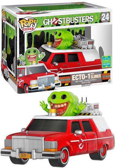ECTO-1 With Slimer - Ghostbusters vinyl figure collectible [Barcode 849803099251] - Main Image 2