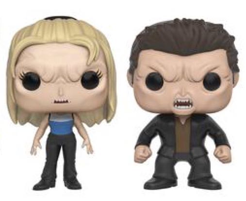 Vampire Buffy & Vampire Angel (2 Pack) - Buffy The Vampire Slayer vinyl figure collectible [Barcode 849803095352] - Main Image 2