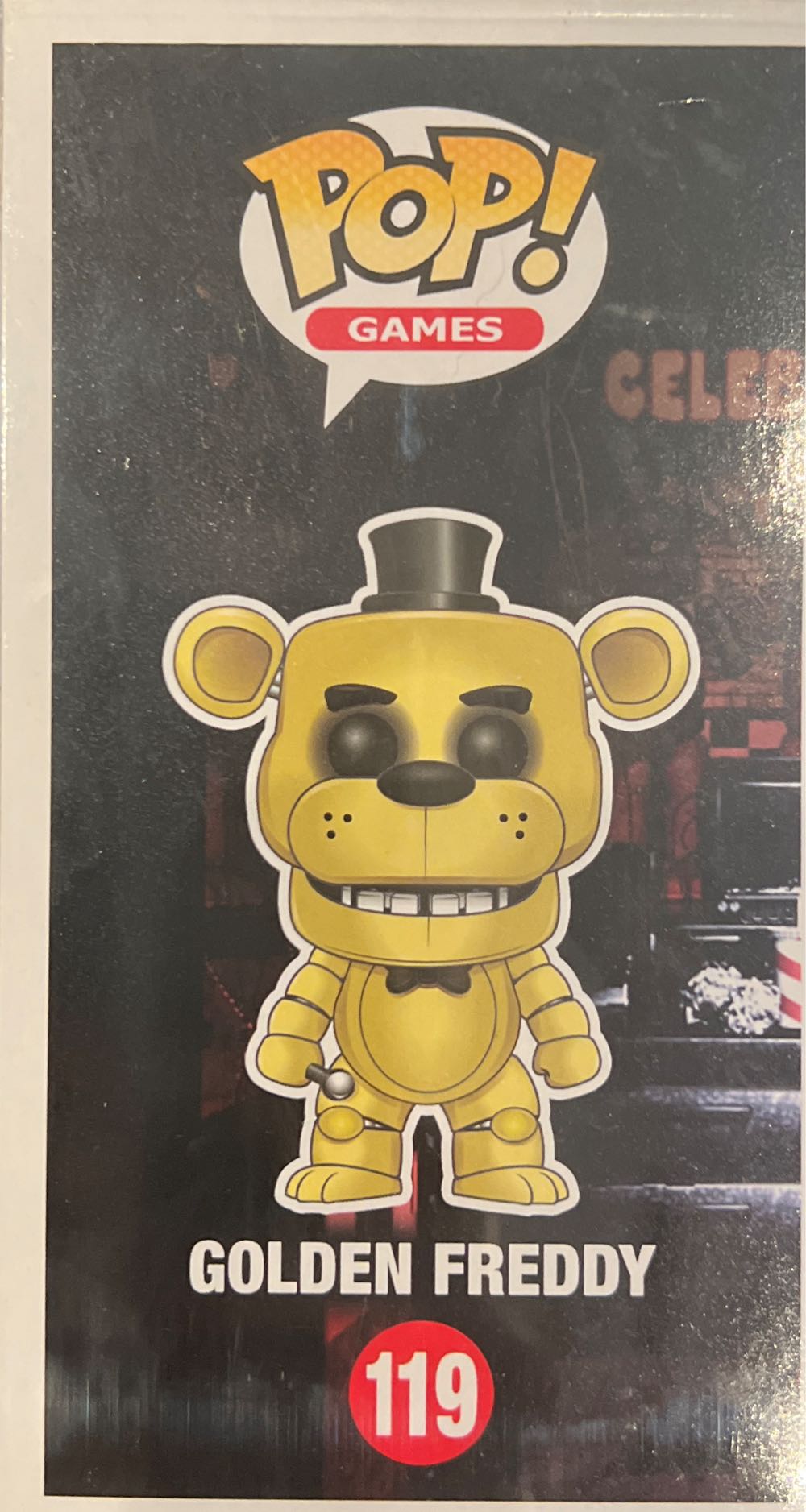 Golden Freddy - Five Nights at Freddy’s vinyl figure collectible [Barcode 849803094904] - Main Image 3
