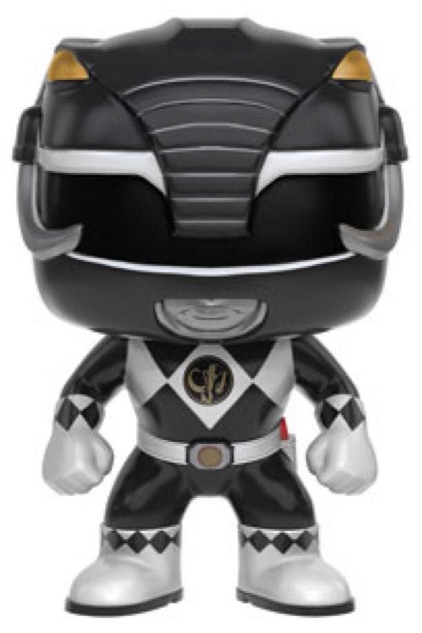 MMPR: Black Ranger - Mighty Morphin Power Rangers vinyl figure collectible [Barcode 889698103091] - Main Image 2