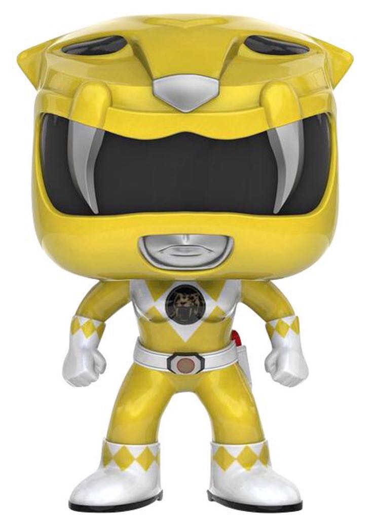 Yellow Ranger (Mighty Morphin Power Rangers) - Mighty Morphin Power Rangers vinyl figure collectible [Barcode 889698103107] - Main Image 2
