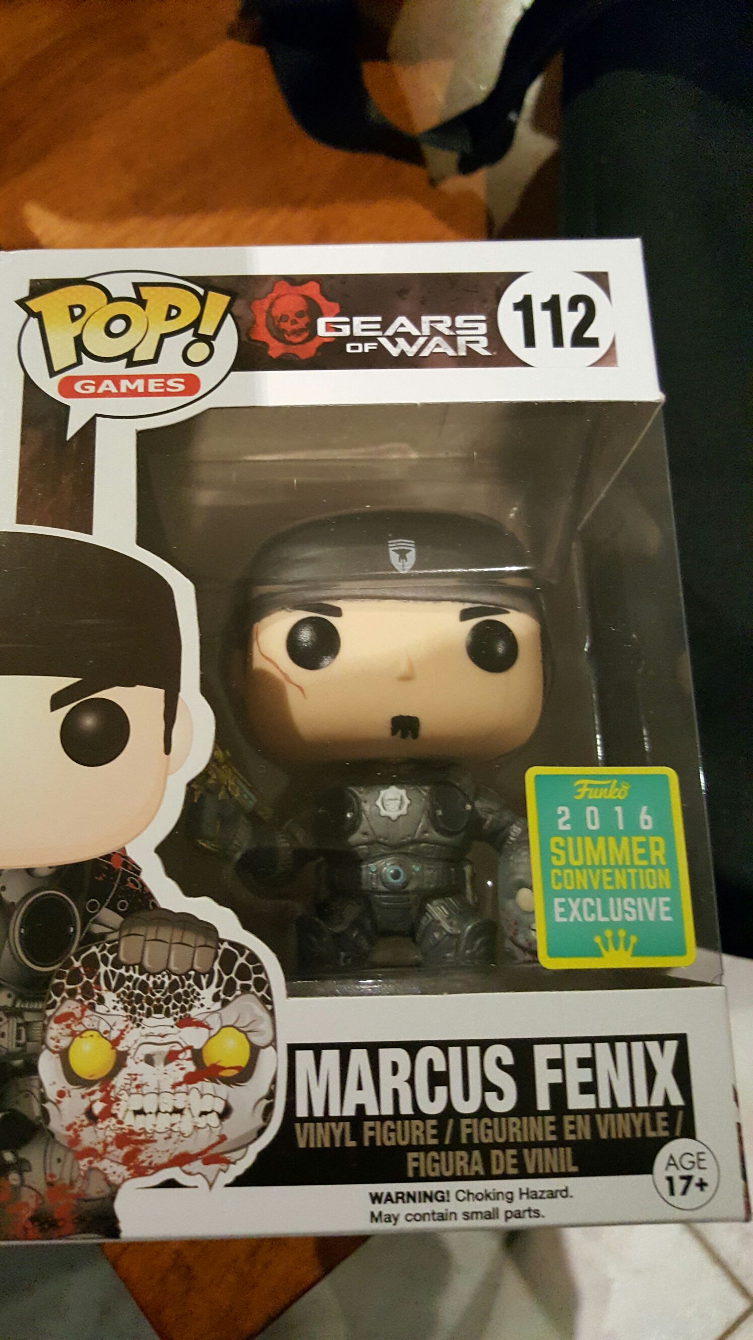 markus fenix  vinyl figure collectible [Barcode 88961057] - Main Image 2