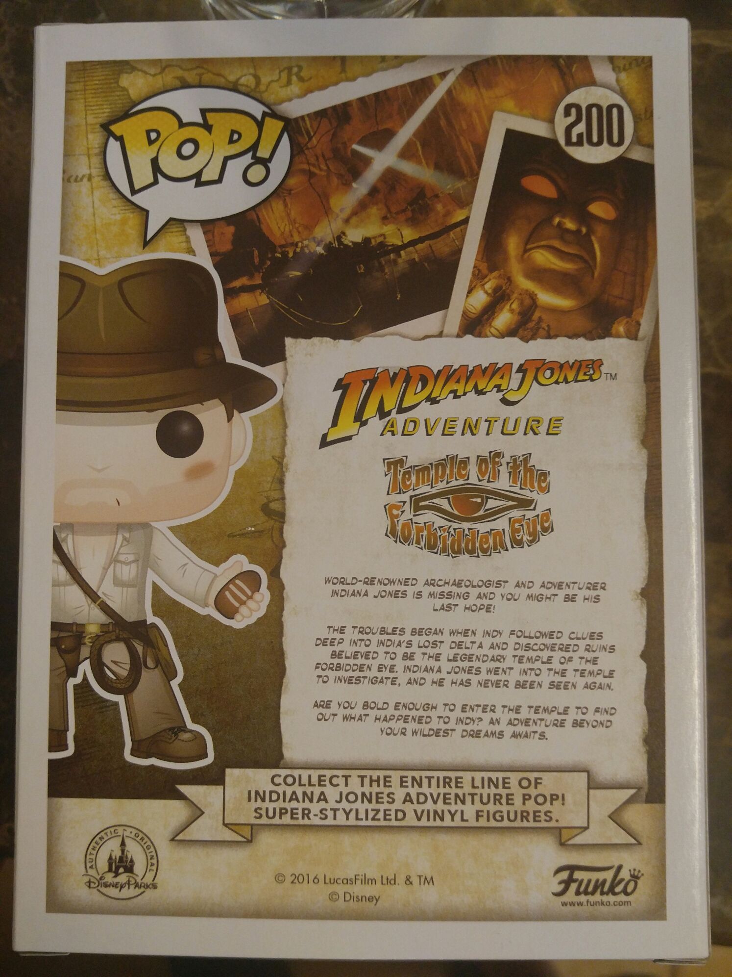 Indiana Jones  vinyl figure collectible [Barcode 849803088972] - Main Image 2