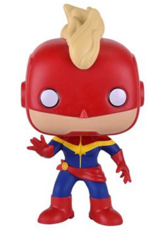 Captain Marvel Masked - Captain Marvel vinyl figure collectible [Barcode 849803072629] - Main Image 2