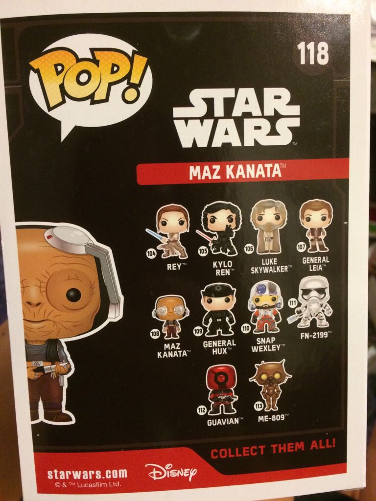 Maz Kanata - Star Wars vinyl figure collectible - Main Image 2