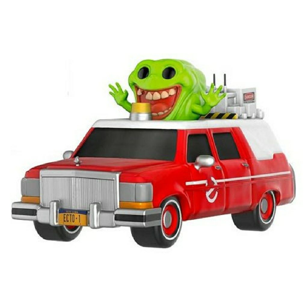 Ecto-1 with Slimer - Ghostbusters vinyl figure collectible - Main Image 2