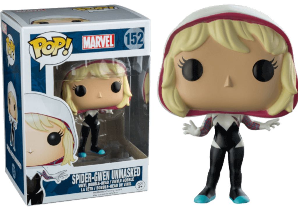 Spider Gwen Unmasked - Marvel Universe vinyl figure collectible - Main Image 2