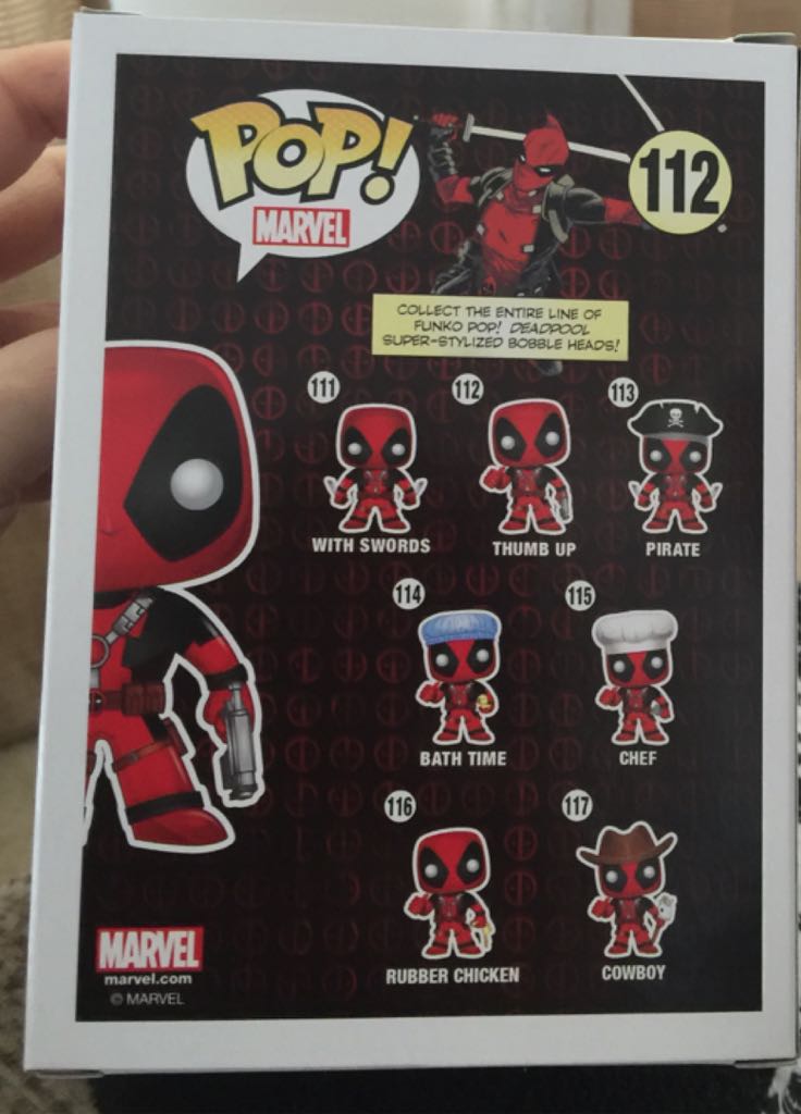 Deadpool San Diego Comic Con  - Deadpool vinyl figure collectible - Main Image 2