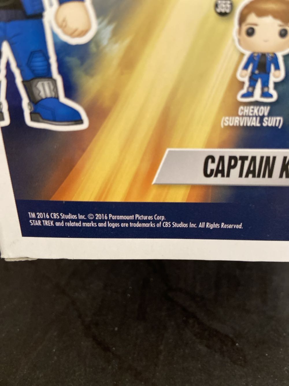 Captain Kirk (Survival Suit) (Exclusive F.Y.E.) - Star Trek vinyl figure collectible [Barcode 889698104937] - Main Image 3