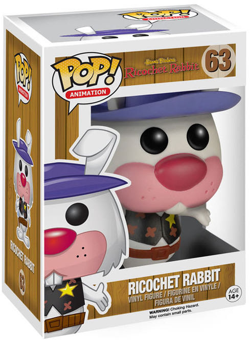 RICOCHET RABBIT - Hanna-Barbera vinyl figure collectible [Barcode 889698104975] - Main Image 3