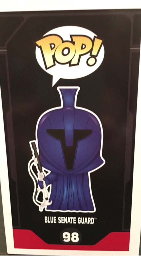 Blue Senate Guard 98 - Star Wars vinyl figure collectible - Main Image 2