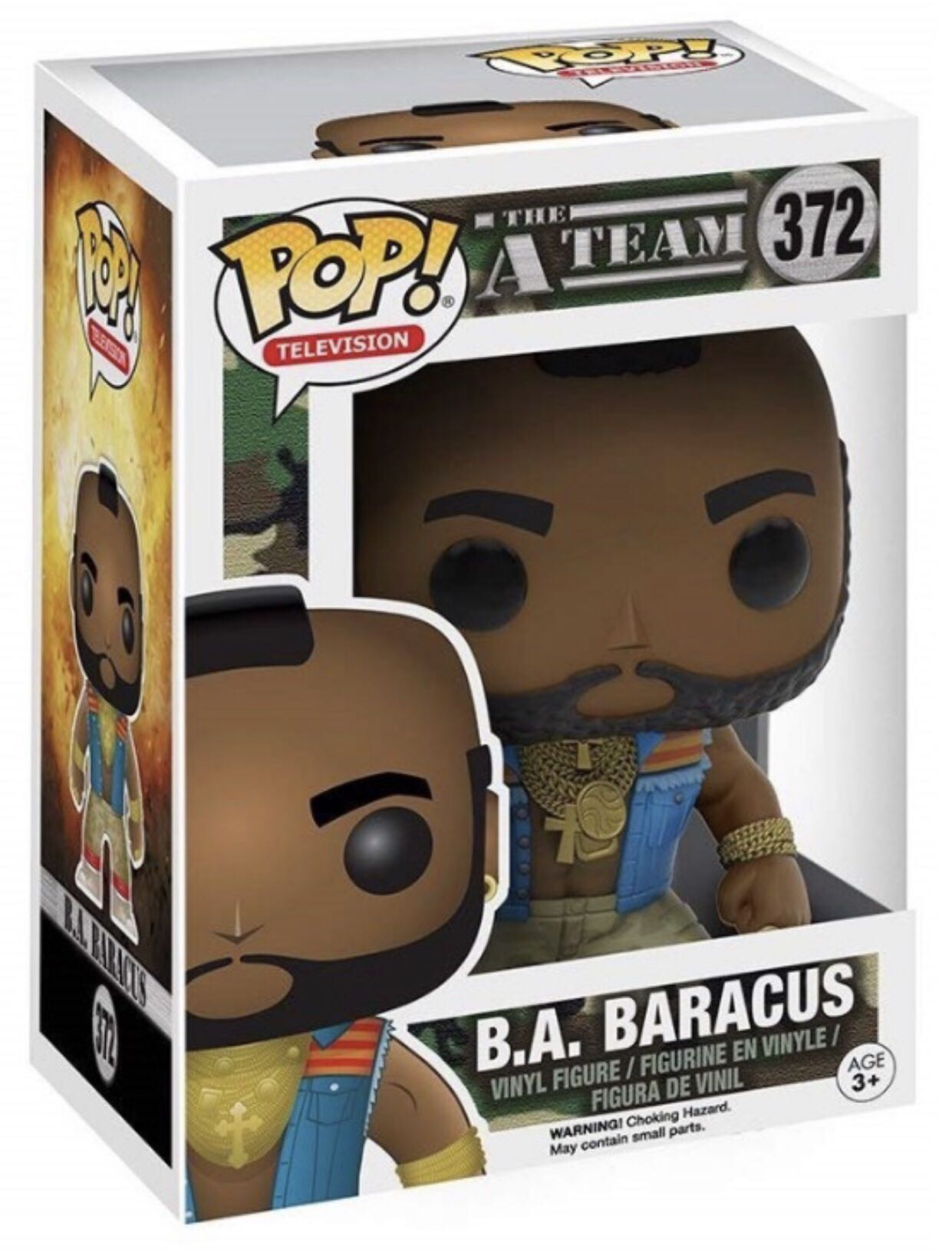 A-Team: SERGEANT “B.A.” BARACUS, The  vinyl figure collectible [Barcode 849803064266] - Main Image 3