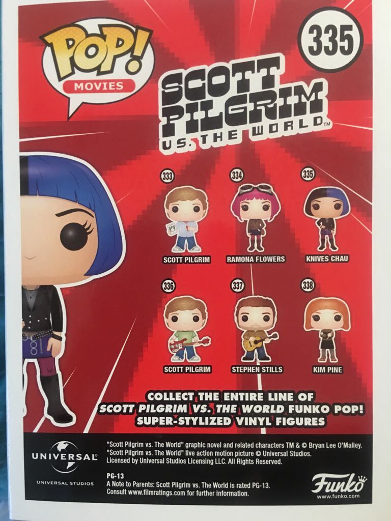 Knives Chau  vinyl figure collectible [Barcode 889698101370] - Main Image 2