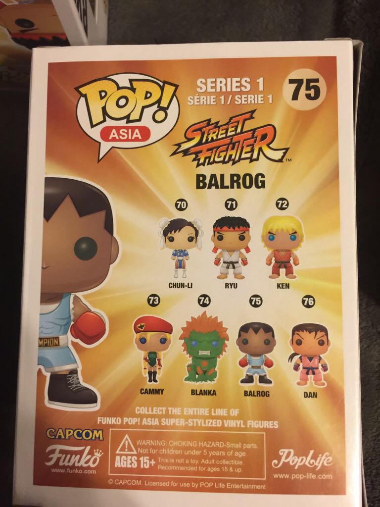 Balrog (Asia)  vinyl figure collectible [Barcode 846626012238] - Main Image 2