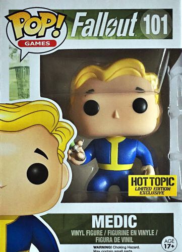 Medic - Fallout vinyl figure collectible [Barcode 889698105132] - Main Image 2