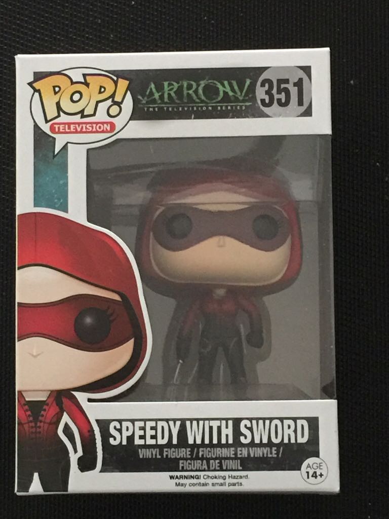 Speedy with Sword - Arrow vinyl figure collectible [Barcode 889698100847] - Main Image 2