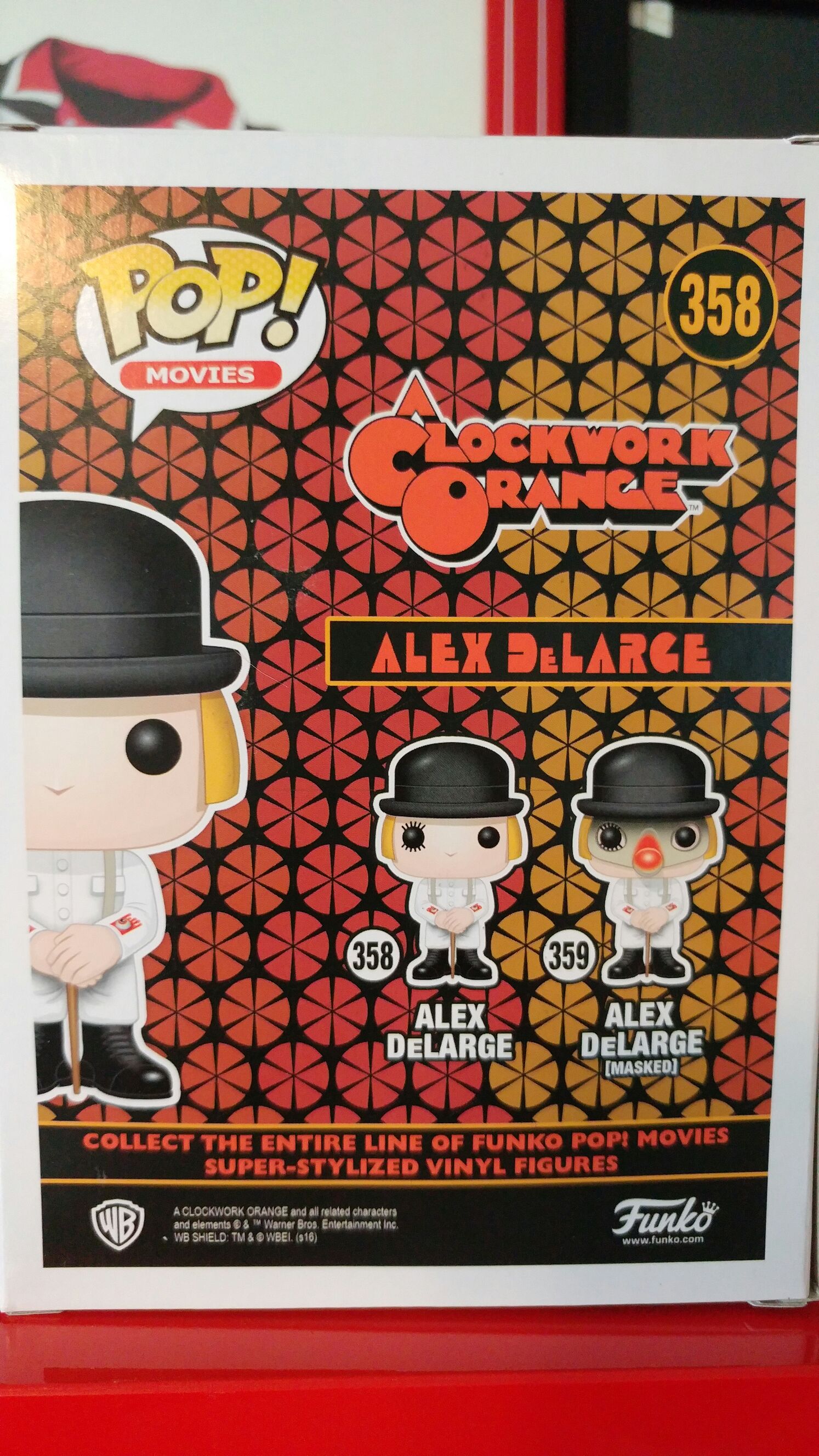 A Clockwork Orange: Alex DeLarge - Clockwork Orange vinyl figure collectible [Barcode 3828962707877] - Main Image 2