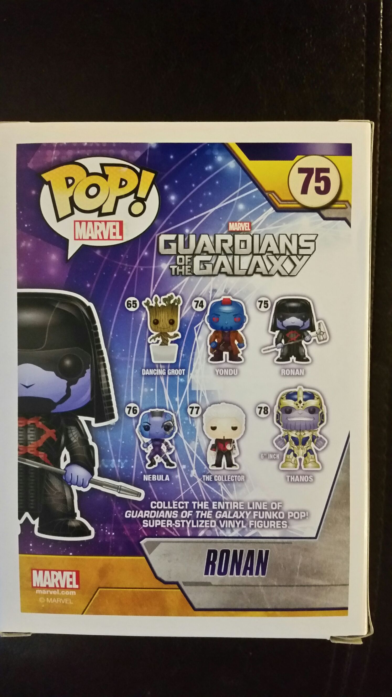 Ronan - Guardians of the Galaxy vinyl figure collectible [Barcode 20325176] - Main Image 2