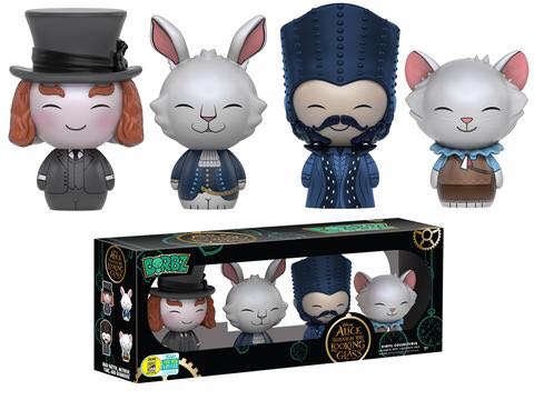 Alice Through The Looking Glass 4 Pack - Alice in Wonderland vinyl figure collectible - Main Image 2