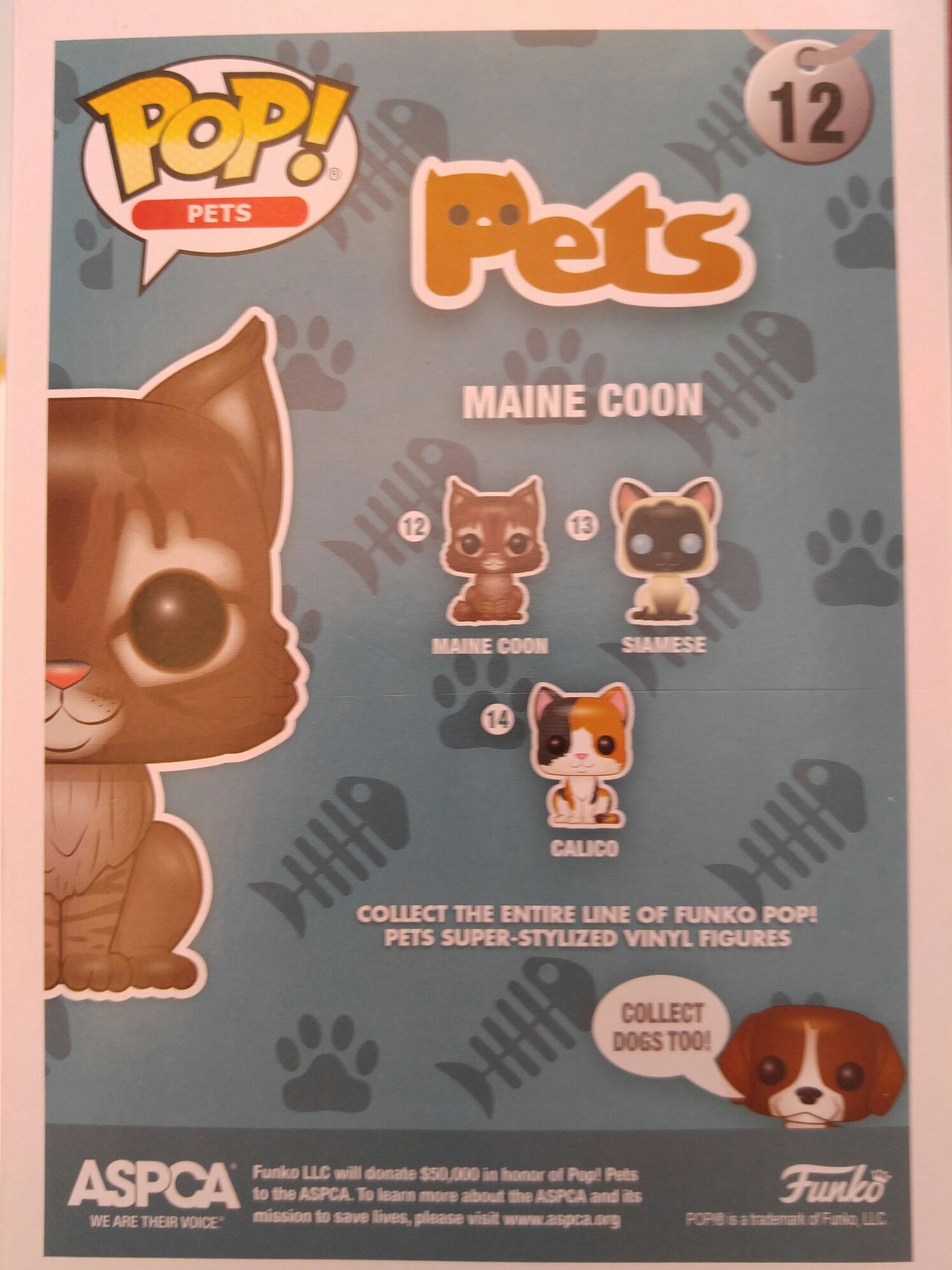 Maine Coon Pop! 12  vinyl figure collectible [Barcode 889698110723] - Main Image 2