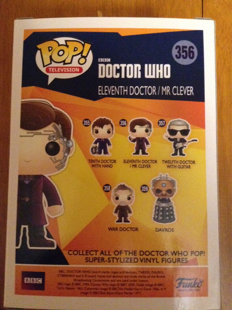 Eleventh Doctor / Mr Clever - Doctor Who vinyl figure collectible - Main Image 2