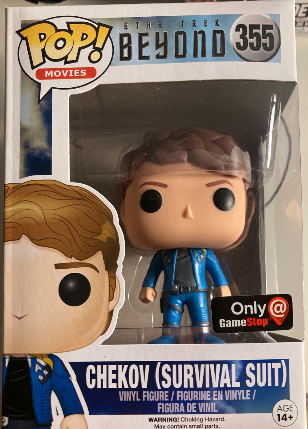 Chekov (Survival Suit) - Star Trek vinyl figure collectible [Barcode 889698104944] - Main Image 3