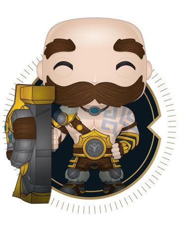 Braum - League of Legends vinyl figure collectible [Barcode 889698103046] - Main Image 2