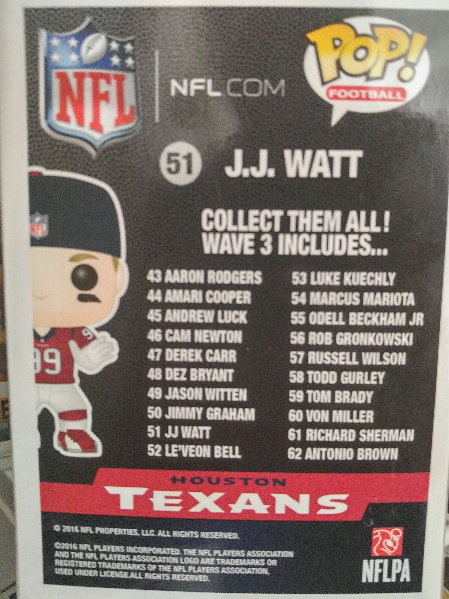 NFL - NFL vinyl figure collectible [Barcode 889698102223] - Main Image 2