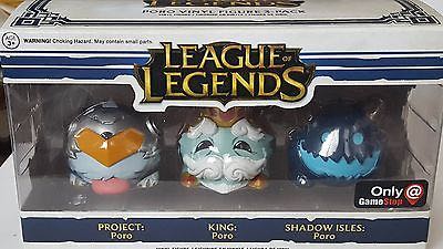 Poro Set 1 (Draven Poro, Poro, Gentleman Poro) - League of Legends vinyl figure collectible [Barcode 889698108560] - Main Image 2