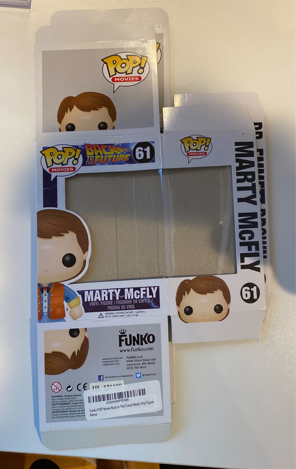 Marty McFly - Back to the Future vinyl figure collectible - Main Image 2