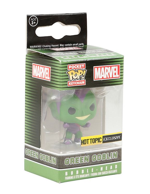 Marvel Green Goblin Pocket Pop - Marvel Universe vinyl figure collectible [Barcode 849803104825] - Main Image 2