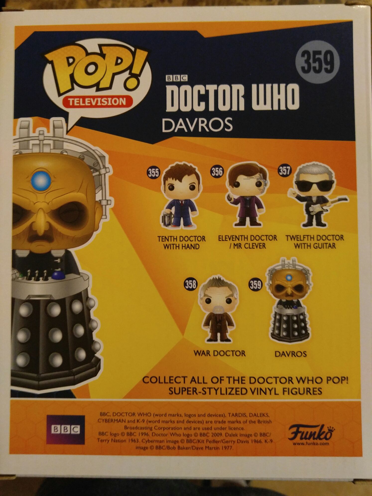 Davros - Doctor Who vinyl figure collectible [Barcode 3208601180610] - Main Image 2