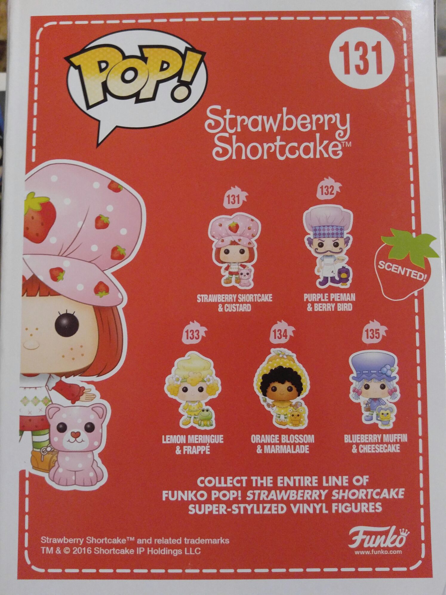 Strawberry Shortcake & Custard  vinyl figure collectible [Barcode 8192894460830] - Main Image 2