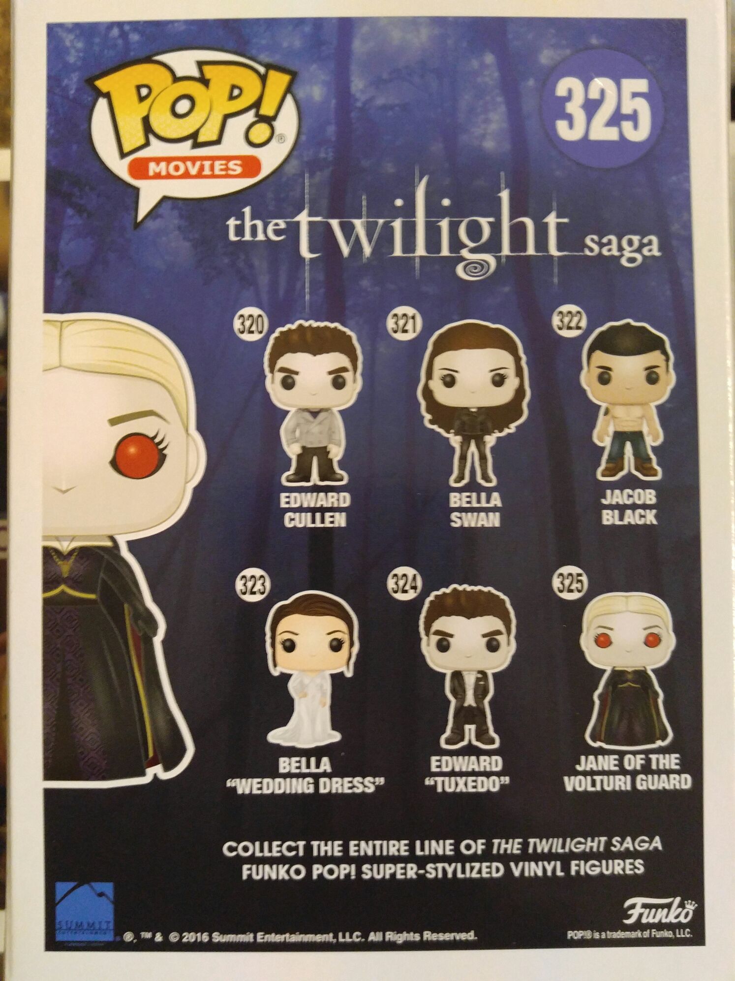 Jane of the Volturi Guard - Twilight vinyl figure collectible [Barcode 849803095253] - Main Image 2