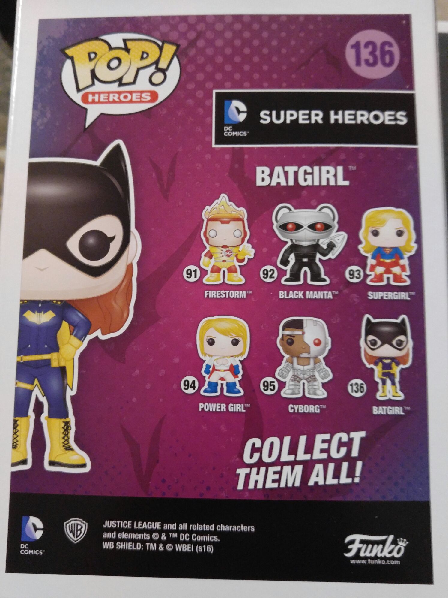 Batman: Batgirl, #136 - Batman vinyl figure collectible [Barcode 889698108522] - Main Image 2