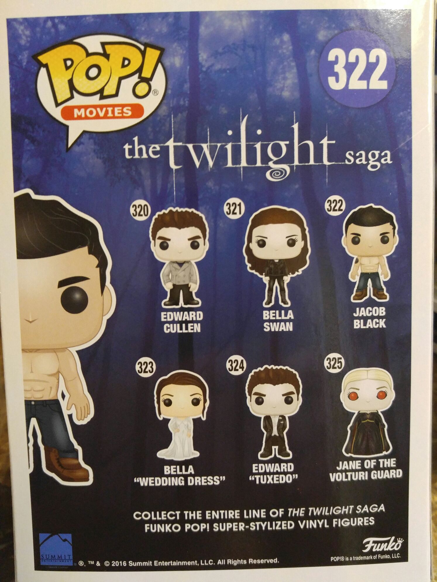 Jacob Black - Twilight vinyl figure collectible [Barcode 849803098216] - Main Image 2