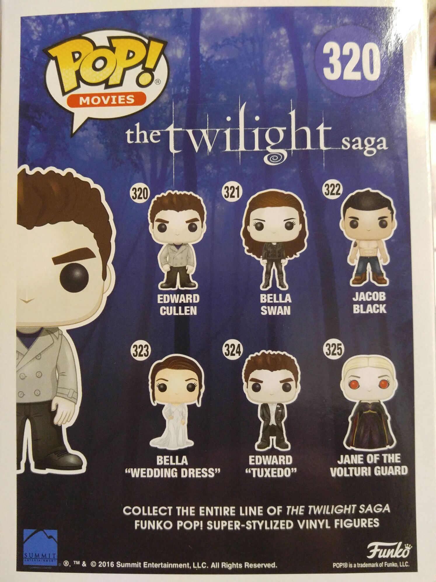 Edward Cullen - Twilight vinyl figure collectible [Barcode 849803095260] - Main Image 2
