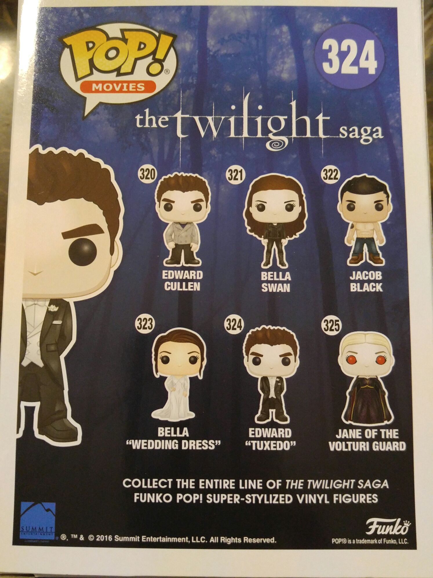 Edward ”Tuxedo” - Twilight vinyl figure collectible [Barcode 849803097660] - Main Image 2
