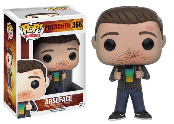 Preacher- Arseface - Preacher vinyl figure collectible [Barcode 889698111515] - Main Image 2
