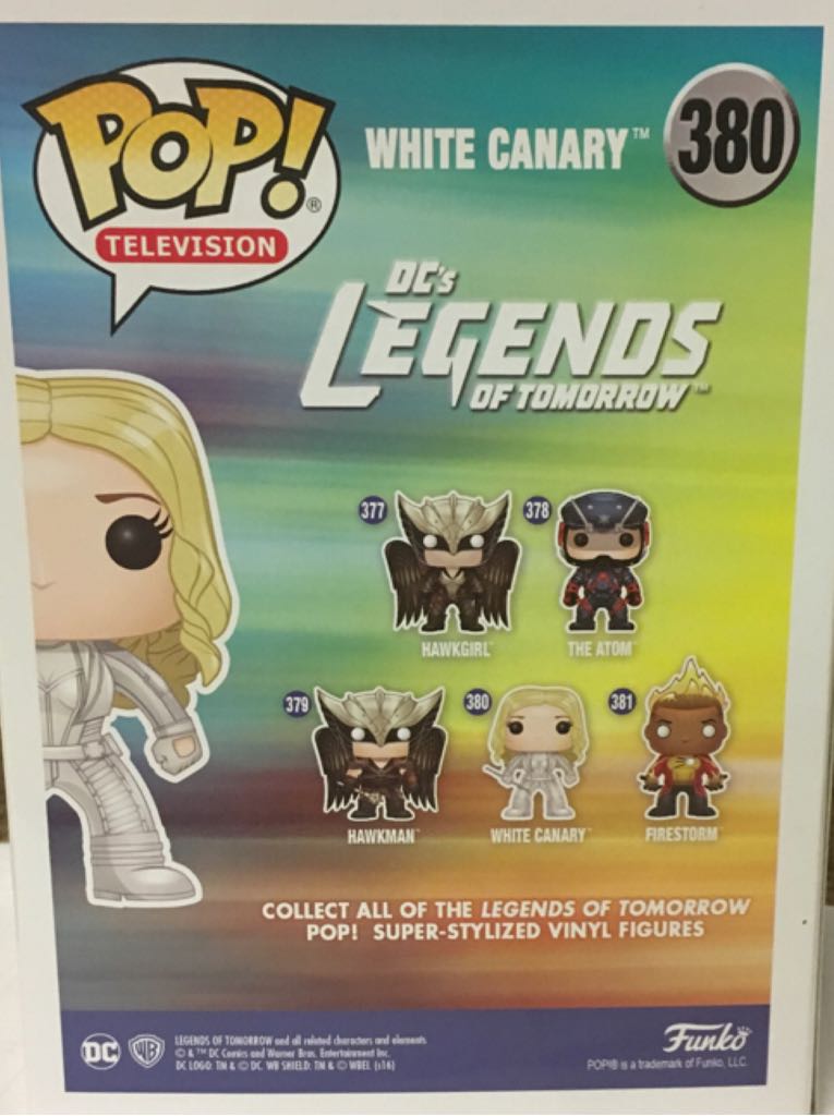 White Canary - Legends of Tomorrow vinyl figure collectible [Barcode 849803096854] - Main Image 2